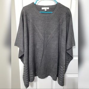 poncho sweater